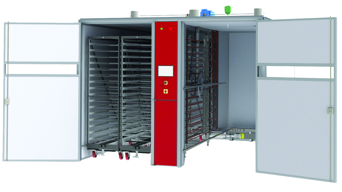 Incubateur 8 chariots